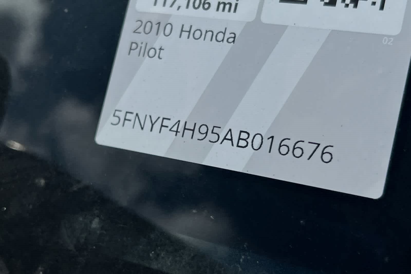 2010 Honda Pilot Touring